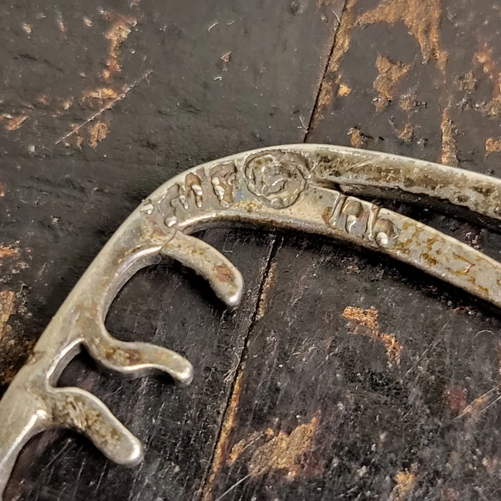 Belinda Woody Sterling Silver Cat Brooch